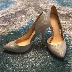 Bcbg glitter heels NYE